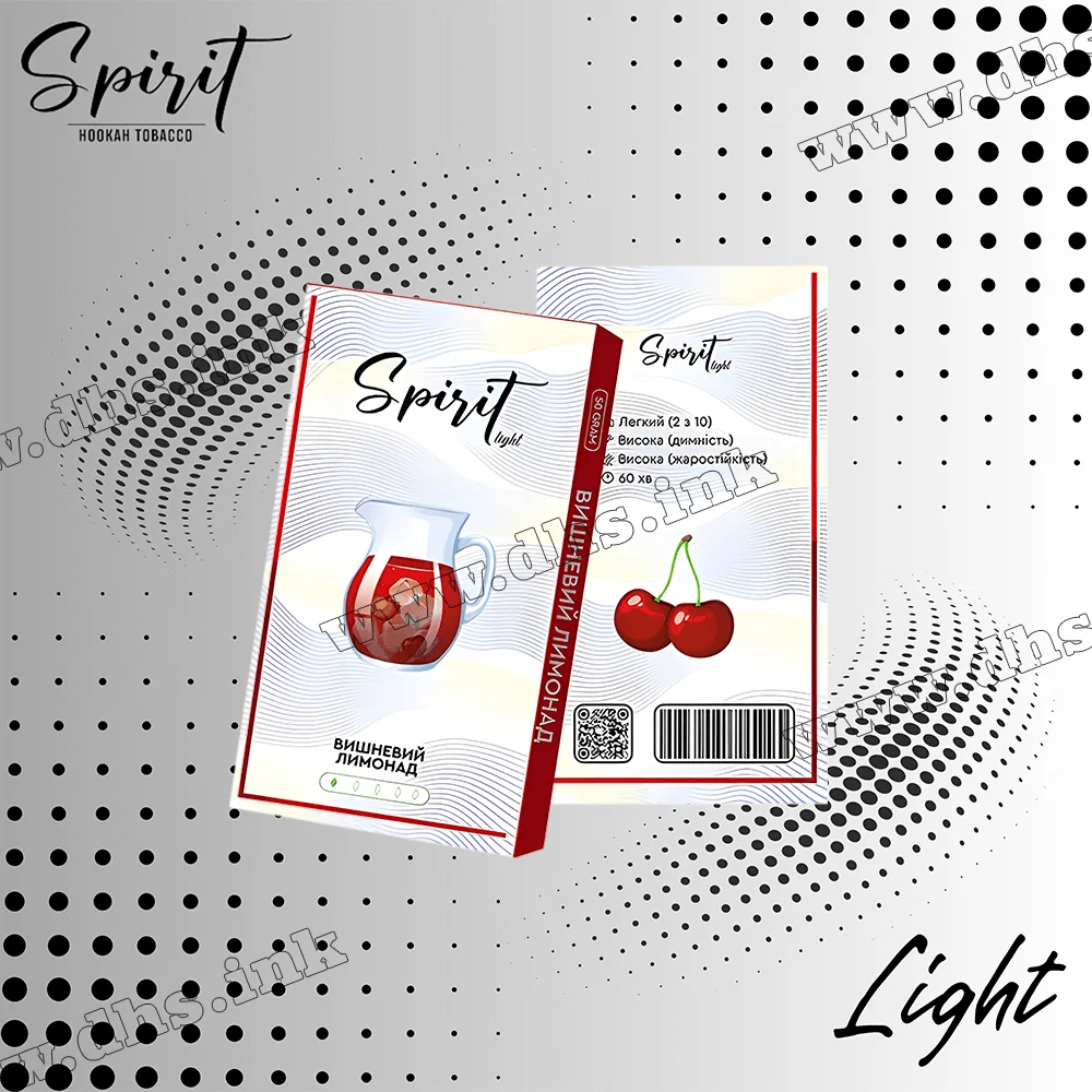 Тютюн Spirit (Спіріт) Light - Вишневий Лимонад 50г